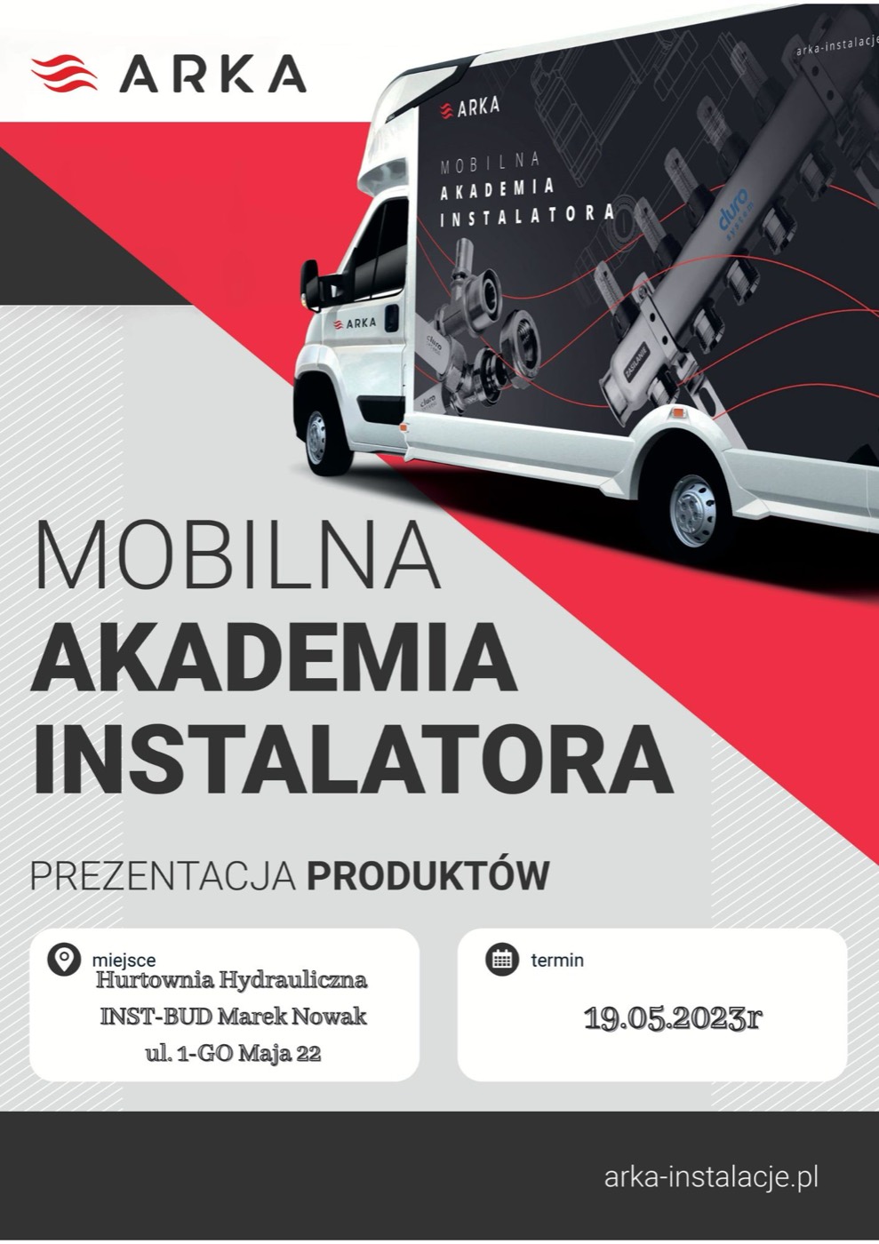 ARKA – Mobilna Akademia Instalatora, prezentacja produktów
